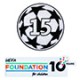 25–26 UCL Starball 15 keer winnaar + 10-jarig jubileum UEFA Foundation patchset  + €6,00 