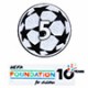 25–26 UCL Starball 5 keer winnaar + 10-jarig jubileum UEFA Foundation patchset  + €6,00 